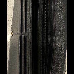 Black Michael Kors wallet used